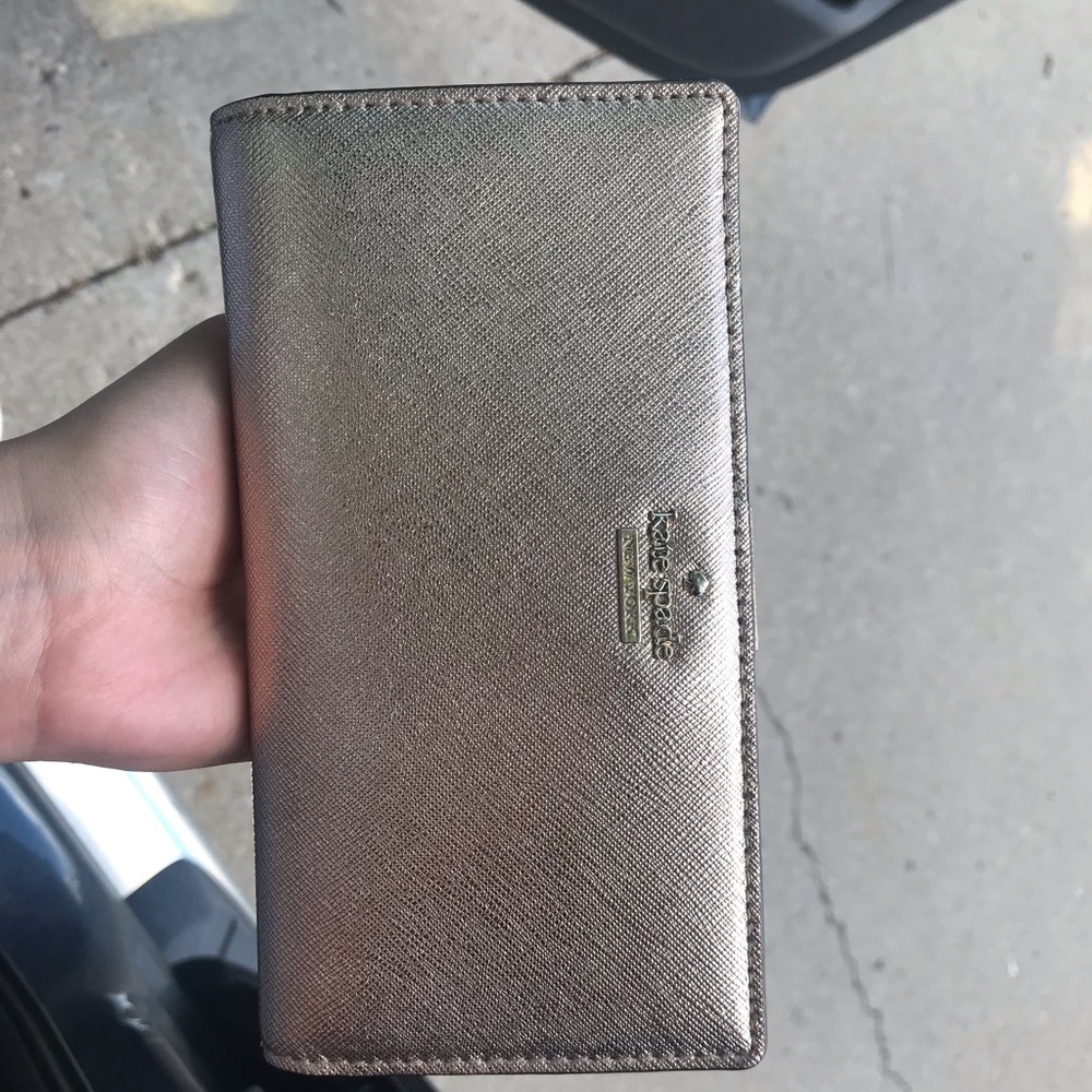 Kate Spade Rose Gold Stacey Wallet